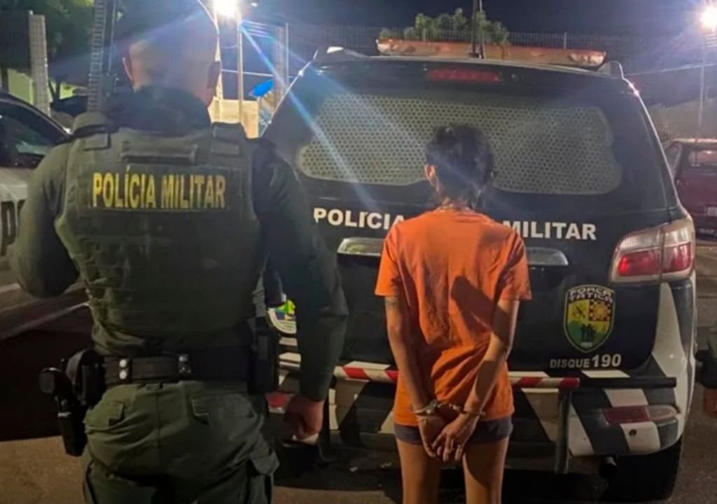 Viatura da Polícia Militar do Ceará em Independência